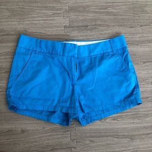 J. Crew blue chino shorts